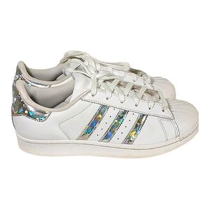 Adidas Superstar sneakers women's, size 5.